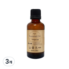 퓨어스 텐져린오일, 50ml, 3개