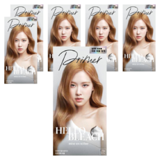 mise en scene 魅尚萱 HELLO BLEACH 泡沫褪色劑,6盒裝，輕鬆褪色，呵護髮絲，DIY染髮首選, 6盒
