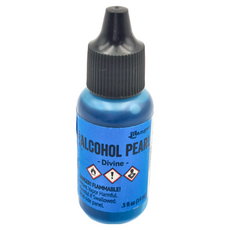 Ranger 酒精墨水 珠光色 神聖藍 14ML，設計繪畫，手工彩繪, 1個
