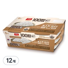 양반 동원 양반 100밥 찰진밥, 130g, 12개