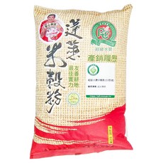 屏東農產 超級水磨米穀粉,米質口感最佳,黏彈性一流, 600g, 1包