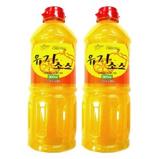 伊恩柚子醬汁, 900ml, 2個