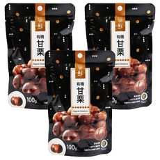 爭鮮 嚴選甘栗仁 100g, 免剝殼設計, 健康美味, 純素, 3包