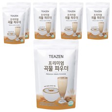 티젠 프리미엄 곡물 파우더, 1개입, 6개, 500g 1개입, 500g, 6개