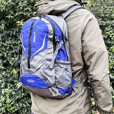엑스피크 에토스 등산배낭 25L 레인커버 포함, 블루
