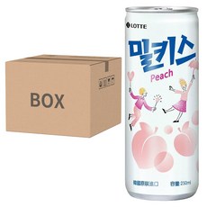 LOTTE 樂天 Milkis 桃子優格風味碳酸飲 250ml x 30罐