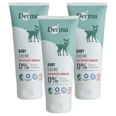 Derma 寶寶護膚霜，有機，0%香料色素, 100ml, 3條