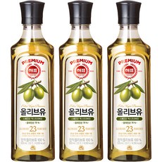 해표 올리브유, 500ml, 3개입