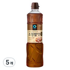 대상 청정원 조청쌀엿, 700g, 5개