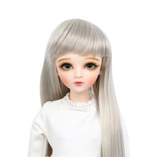 直假髮關節娃娃 60cm, 灰色