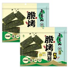 元本山 脆烤海苔 原味, 34g, 2包
