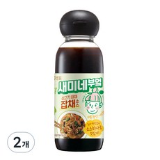 샘표 새미네부엌 쇠고기 야채 잡채소스, 2개, 300ml