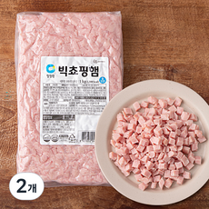 청정원 빅쵸핑햄, 1kg, 2개