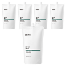 La vikit MyDry80 自乾洗洗衣粉補充裝, 5個, 480ml