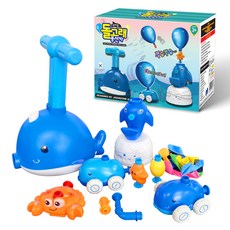 Fun Zone 可愛海豚氣球車套組, 混合顏色, 1組