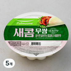 풀무원 찬마루 새콤한맛무쌈, 300g, 5개