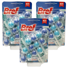 Bref 妙力 強力馬桶芳香清潔球, 海洋香氛, 150g, 3組