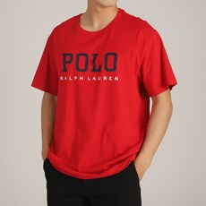 폴로랄프로렌 남성용 행잉 로고 반팔 티셔츠 PK20RL