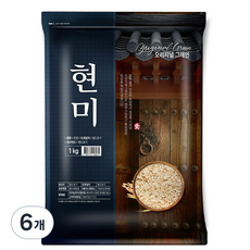 오가그레인
 오리지널그레인 국산 현미 1kg 6개