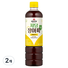 몽고간장 저당 장아찌간장소스, 2개, 500ml