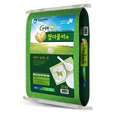 음성군농협 2023년 참다울미쌀 백미, 20kg, 1개