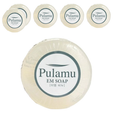 Pulamu Evermiracle 透明發酵洗面皂, EM 洗面皂, 102g, 6個