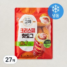 고메 크리스피 핫도그 (냉동), 80g, 9개입, 3개