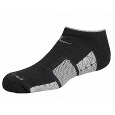 loopal 黑灰男款運動機能踝襪 lamc1110 運動透氣吸汗舒適 25-28cm, 1入, 黑灰