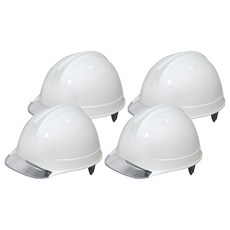 Dongmyung建設工地工地護頭盔型透明窗安全帽 象牙白 DMS-D-3002(AM-831), 4個