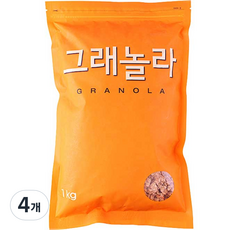 (주)동서 그래놀라, 1kg, 4개