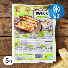디케이식품 말랑촉촉 구워먹는 치즈 5조각 (냉동), 300g, 5개