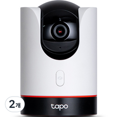 타포 스마트 보안 WiFi 홈 카메라 실내용, Tapo C225, 2개