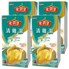 史雲生 湯底 清雞湯，靚雞熬足3小時，無添加，無激素，無防腐劑, 500ml, 4盒