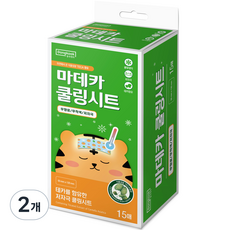 마데카 쿨링시트, 15개입, 2개