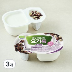 풀무원 다논 요거톡 스타볼 요거트 2개입, 132.25g, 3개 132g, 3개
