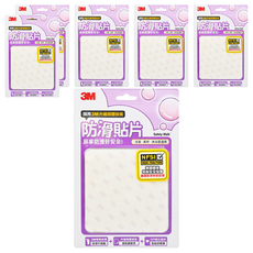 3M 防滑貼片 6片, 6包, 透明