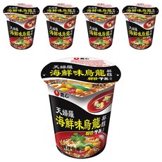 NONGSHIM 農心 天婦羅海鮮味烏龍 杯麵, 62g, 5入