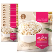 곰곰 곤약밥 귀리 현미 퀴노아, 110g, 10개