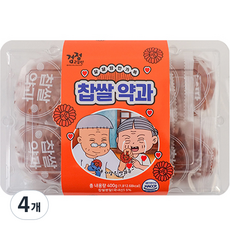 검정고무신 찹쌀 약과 10p, 4개, 400g