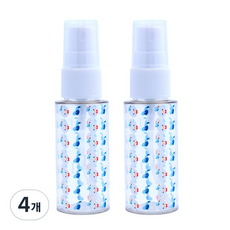 디즈니 미키프렌즈 스프레이 용기 30ml, 4개, 도날드덕(블루)