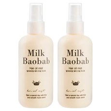 밀크바오밥 헤어 오일미스트, 120ml, 2개