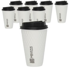 Drink渴 格紋防燙杯 含蓋 500ml 6入 2組, 6個, 8組