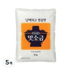 미원 대상 맛소금, 2kg, 5개