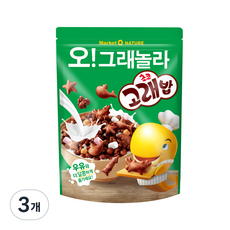 오리온 오그래놀라 초코고래밥, 275g, 3개