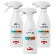 랩신 항균 풋샴푸, 1개입, 3개, 410ml 3개, 1개입