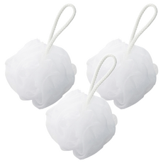 MUJI 無印良品 泡立網浴球 小, 3個