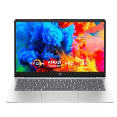 HP 2024 노트북 14 라이젠5 라이젠 7000 시리즈, Natural Silver, 512GB, 16GB, Free DOS, 14-em0128AU - 라이젠72700