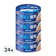 사조 마일드 참치, 135g, 24개