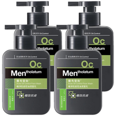 MENTHOLATUM 曼秀雷敦 極淨抗痘控油潔面乳，深入毛孔預防痘痘，去除多餘油脂，維持肌膚油水平衡, 150ml, 4瓶
