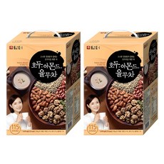 담터 호두 아몬드 율무차 선물세트, 18g, 115개입, 2개 18g, 115개입, 2박스